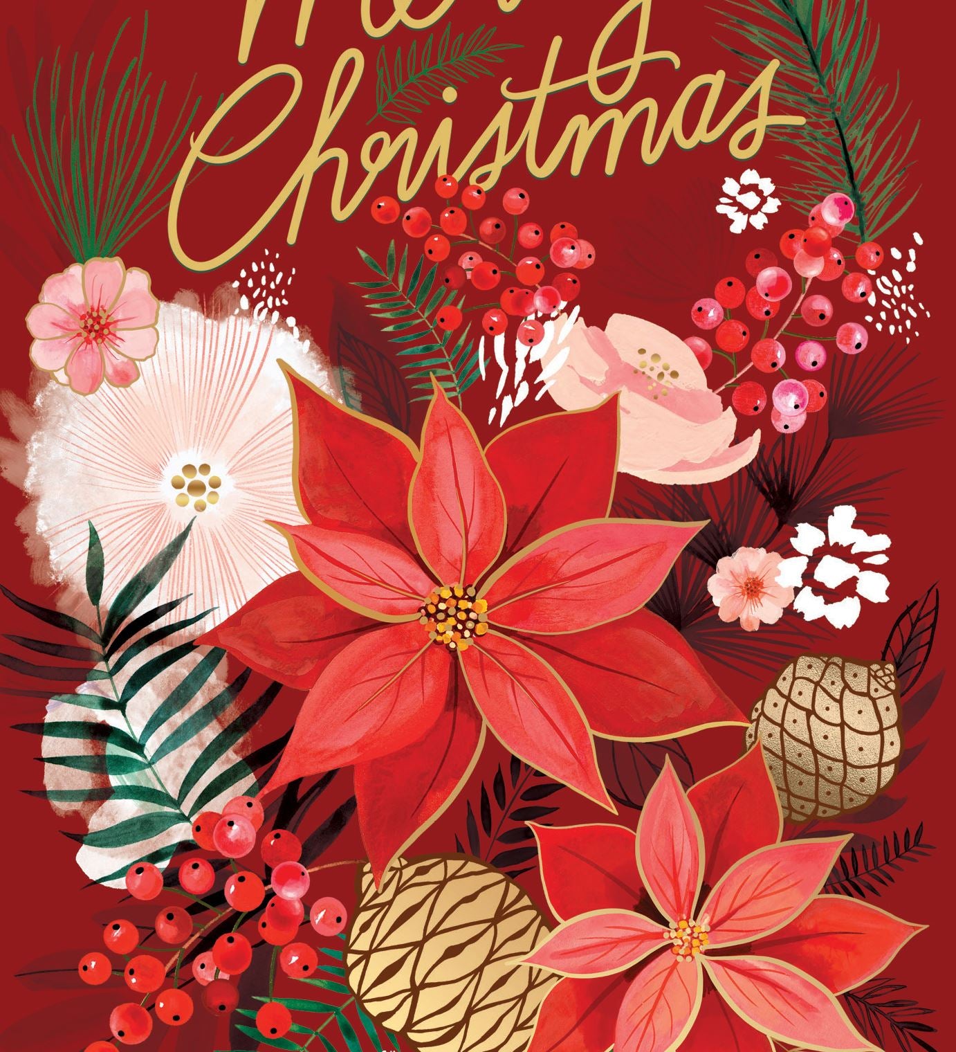 Pictura Classic Christmas florals available at Be Charmed