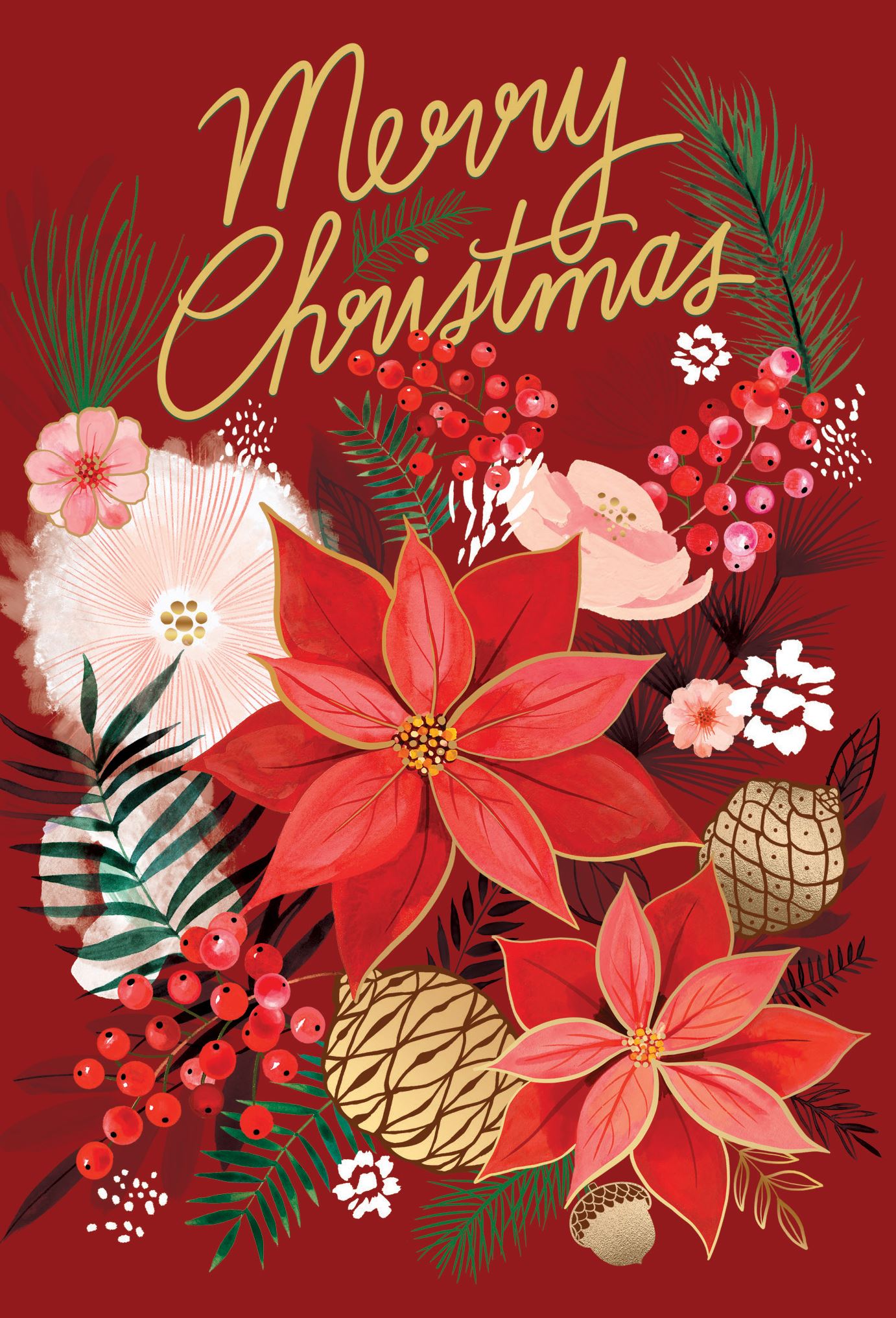 Pictura Classic Christmas florals available at Be Charmed