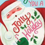 Pictura Christmas Card Wishing You a Jolly Holiday featuring festive holiday artwork available at Be Charmed
