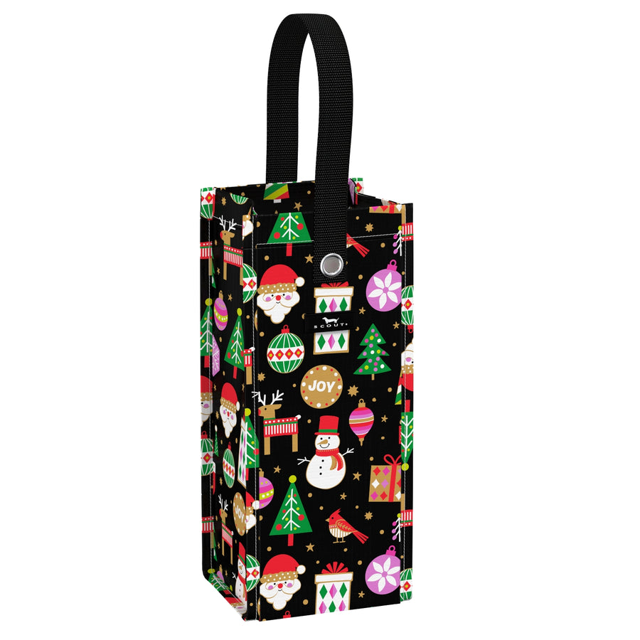 Secret Santa Scout Spirit Liftah Plus bottle bag featuring durable reusable woven fabric available at Be Charmed