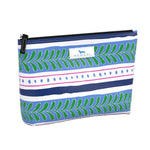 Trim and Proper Scout Twiggy pouch featuring a slim water-resistant cosmetic and travel organizer available at Be Charmed