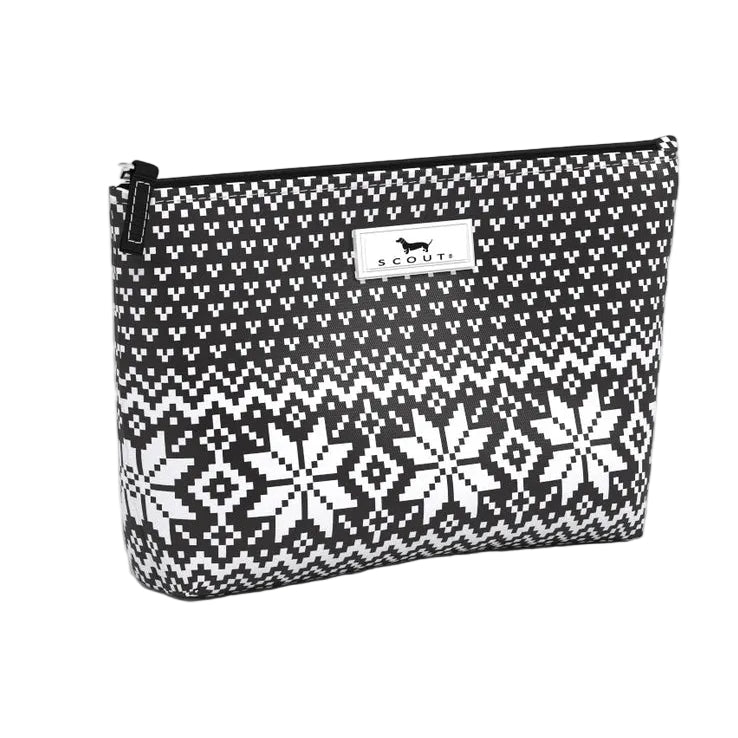 sweater weather Scout Twiggy pouch featuring a slim water-resistant cosmetic and travel organizer available at Be Charmed
