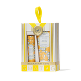 Beekman 1802 gift set with yellow accents on a white background. Available at Be Charmed