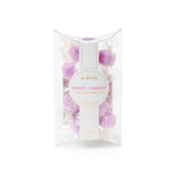 Lavender Luxury sugar cube candy scrub – calming lavender and musk scent, available at Be Charmed.
