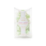 Bonblissity Fresh Lemongrass Mini-Me Pack Sugar Cube Candy Scrub set for mess-free exfoliating skincare, available at Be Charmed.