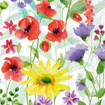 Barb guest towels – decorative 3‑ply floral guest towels, available at Be Charmed.