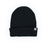 Black Men’s Craftsman Beanie – warm, thick-knit beanie with classic cuffed design and durable comfort for cold weather, available at Be Charmed