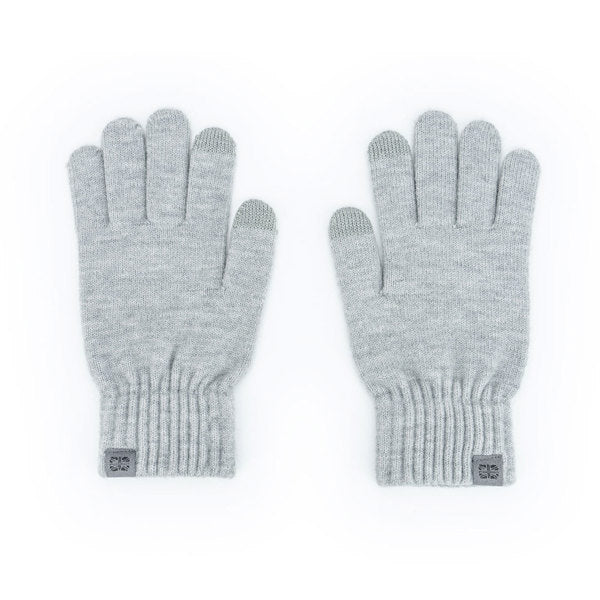 Gray Men’s Craftsman Gloves – classic knit gloves offering warmth, flexibility, and durable comfort for everyday cold-weather wear, available at Be Charmed