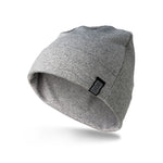 Gray Thermal Tech Beanie – performance-style beanie with lightweight thermal fabric, breathable warmth for active wear or everyday use, available at Be Charmed
