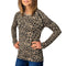 Leopard Fleece Tops – ultra-soft, warm tops with cozy fleece interior, designed for comfort and layering during cold weather, available at Be Charmed