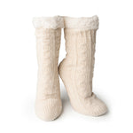 Oat Beyond Soft Slipper Socks – plush, cozy socks with non-slip grips and ultra-soft texture for lounging or cold nights, available at Be Charmed