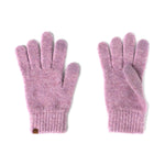 Pair of pink gloves on a white background. Available at Be Charmed
