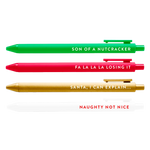 Brittany Paige ‘Tis The Damn Season holiday pen set featuring festive design and premium ink, available at Be Charmed.
