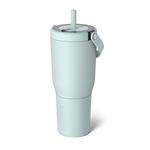Brumate Resa 35oz Blue Agave leak‑proof straw tumbler available at Be Charmed