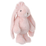 Misty Rose Junior Kanini plush bunny by Bukowski Bears with soft rose-colored fur and floppy ears, available at Be Charmed.