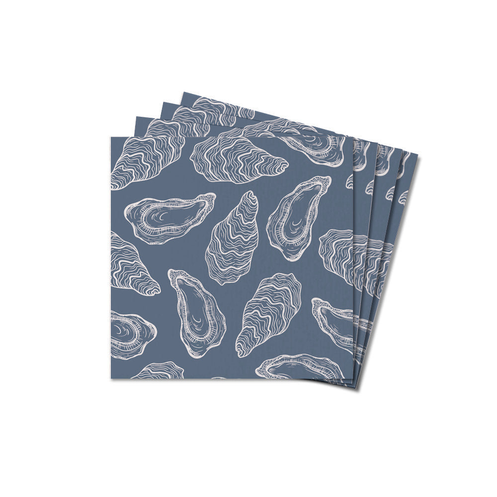 Rustic Marlin Repeating Oysters Coaster 