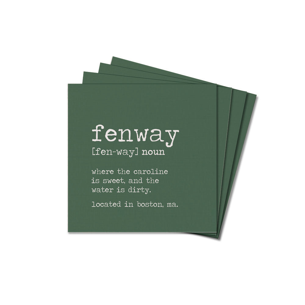 Rustic Marlin Fenway Definition Coaster 