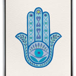 Hamsa Boxed Notes by Cardthartic featuring elegant note cards with symbolic Hamsa design for meaningful messages; available at Be Charmed
