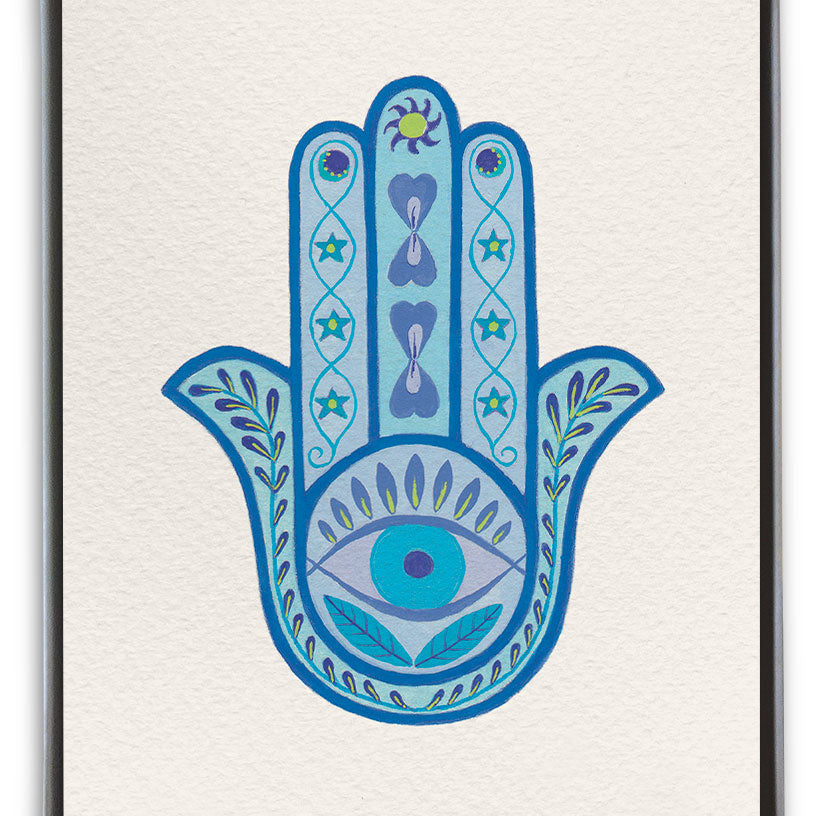 Hamsa Boxed Notes by Cardthartic featuring elegant note cards with symbolic Hamsa design for meaningful messages; available at Be Charmed