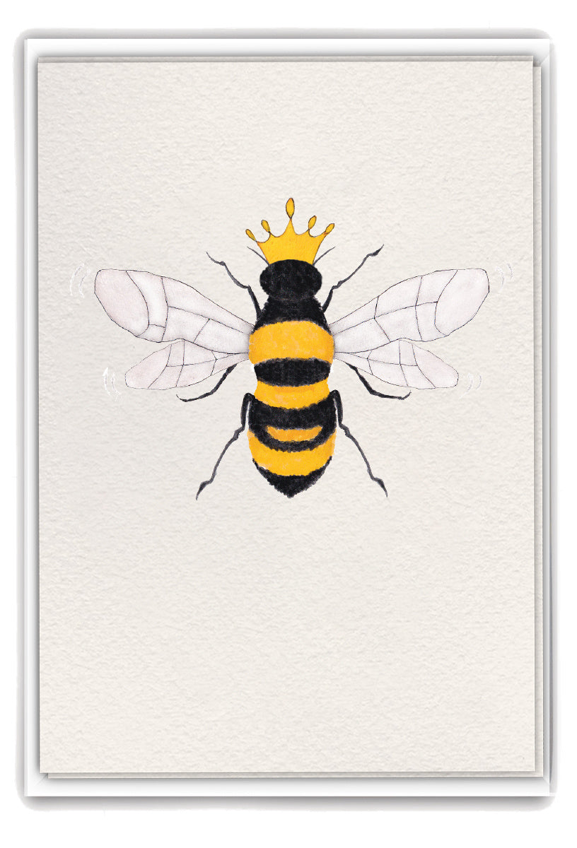 Queen Bee Boxed Cards by Cardthartic featuring stylish bee-themed greeting cards in a boxed set; available at Be Charmed