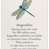 Encouragement Card Dragonfly by Cardthartic featuring an inspiring message with a dragonfly design symbolizing strength and hope; available at Be Charmed