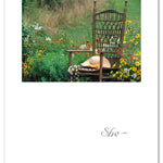 Sympathy Card – graceful “Quite a Lady” design honoring the memory of a beloved woman with heartfelt condolence message, available at Be Charmed

