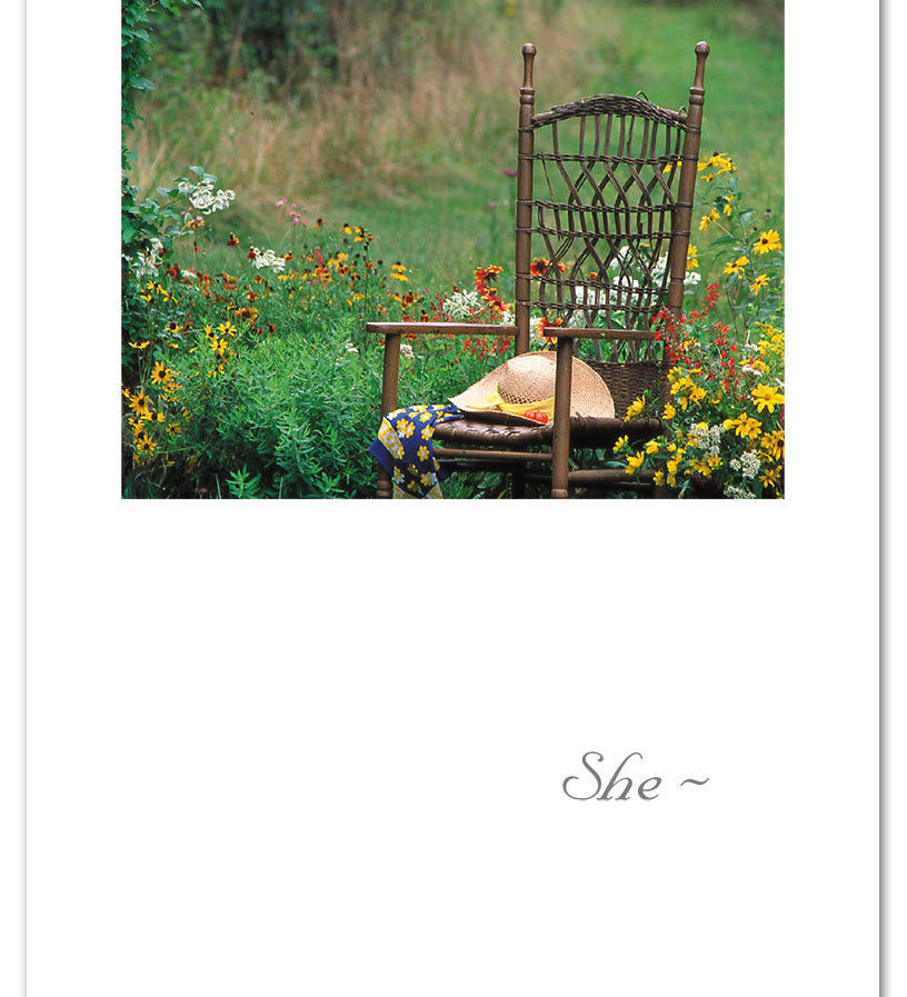 Sympathy Card – graceful “Quite a Lady” design honoring the memory of a beloved woman with heartfelt condolence message, available at Be Charmed

