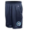 Be Charmed Medfield adult Navy mesh shorts by Champion – breathable, athletic-fit shorts with Medfield logo and elastic waistband, perfect for workouts, sports, or everyday wear, available at Be Charmed.