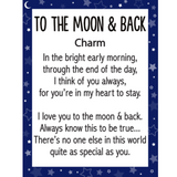 Ganz - Charm Tokens - I Love You to the Moon and Back