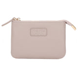 Stone Pom Pom London Chelsea Coin Purse – premium handcrafted leather zip purse for coins and cards. Compact and stylish. Available at Be Charmed.