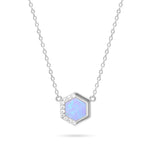 Stardust Sterling Silver Necklace by Chloe + Lois – delicate silver chain with sparkling starburst pendant, dainty and elegant for everyday shine, available at Be Charmed.
