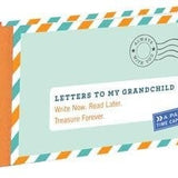 Hardcover keepsake booklet with 12 prompted letters and stickers, beautifully illustrated—Available at Be Charmed