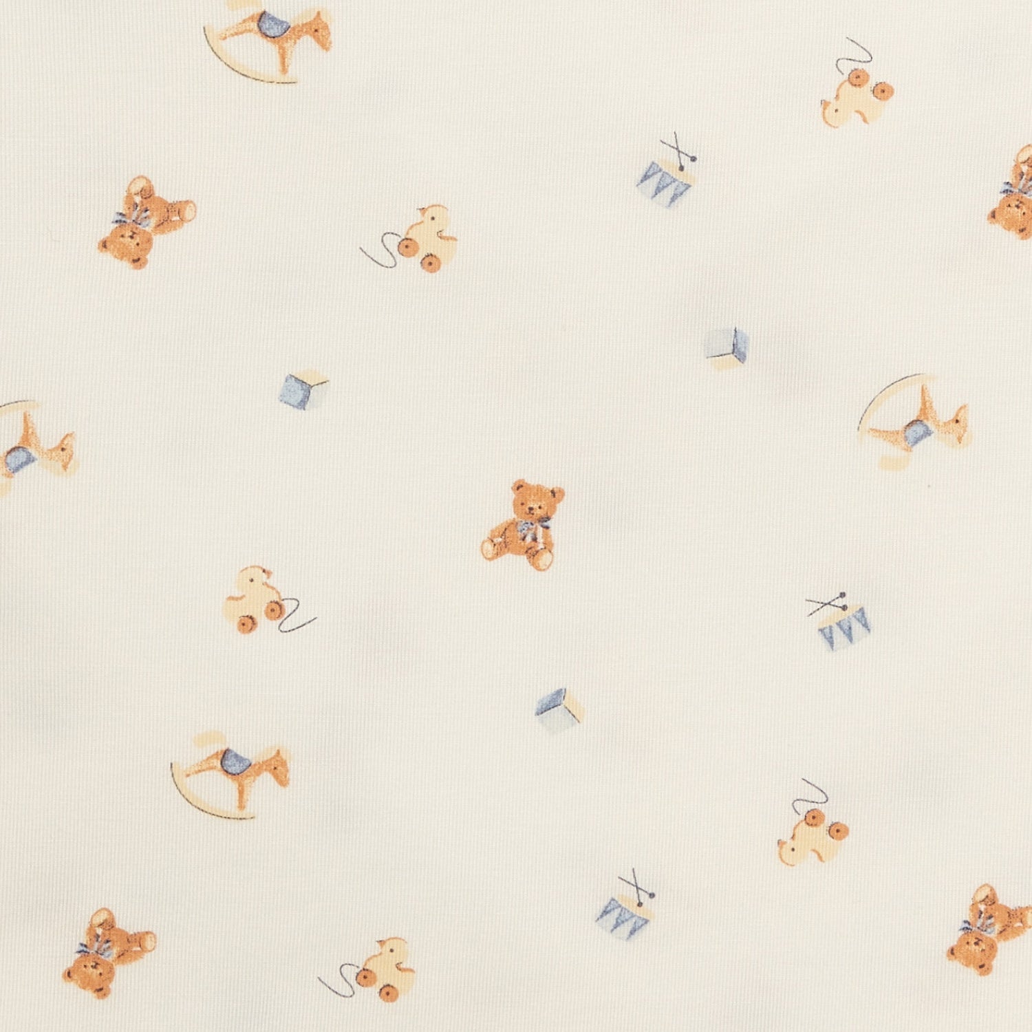Close up of Magnetic Me Lullaby Lane fabric.
