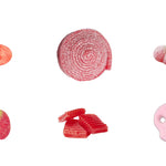 Boca Bear Kids Assorted gummy candies on a white background. Available at Be Charmed