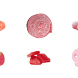 Boca Bear Kids Assorted gummy candies on a white background. Available at Be Charmed