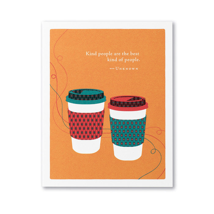 Compendium Appreciation Card 5903 featuring heartfelt message to express gratitude and thanks. Available at Be Charmed.