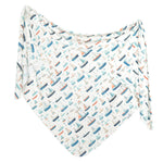 Copper Pearl Fischer Knit Swaddle Blanket – Soft, breathable, and perfect for newborns to toddlers. Available at Be Charmed.