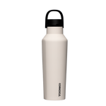 Corkcicle 20oz Sport Canteen in Latte – durable, insulated sport canteen with a soft latte beige finish. Features double-wall vacuum insulation to keep drinks cold for hours, a leak-resistant cap, and a convenient carry handle. Perfect for workouts, hikes, or daily hydration. Available at Be Charmed.