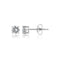 CZ stud earrings on a white background. Available at Be Charmed