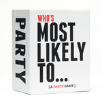 DSS Games Who’s Most Likely To – funny party card game for friends, perfect for group game night or gifts. Available at Be Charmed