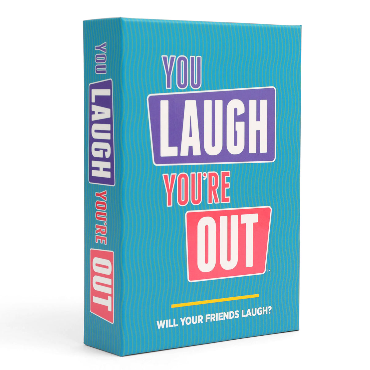 DSS Games You Laugh You’re Out – hilarious party card game where players try not to laugh, perfect for game night or gifting. Available at Be Charmed