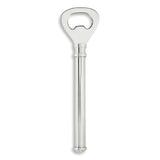 Demdaco silver finish bottle opener, sleek and durable design perfect for gifts and home bar use. Available at Be Charmed.
