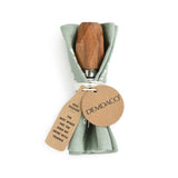 Demdaco Friends Wine Bottle Bag & Stopper Set bundled together– elegant wine bag with matching stopper, perfect gift for friends. Available at Be Charmed