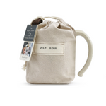 Demdaco Heart Mug – Cat Mom edition in pouch, 16 oz ceramic stoneware with heart design. Microwave & dishwasher safe. Available at Be Charmed