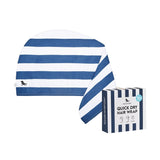 Dock & Bay Whitsunday Hair Wrap – Quick-dry, lightweight towel in various colors, designed for efficient hair drying, available at Be Charmed.