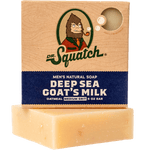 Dr. Squatch Deep Sea Goat’s Milk bar soap — natural, exfoliating, moisturizing — available at Be Charmed