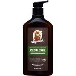 Dr. Squatch Pine Tar Lotion – moisturizing men's lotion with rugged pine scent and natural ingredients. Available at Be Charmed.