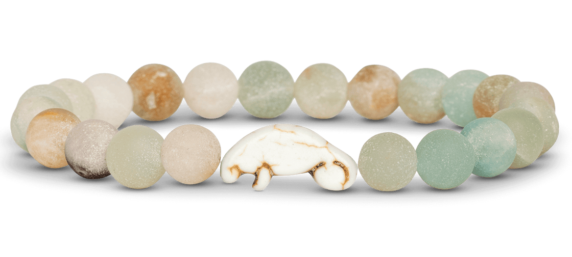 Fahlo The Manatee Drift Bracelet Sky Stone