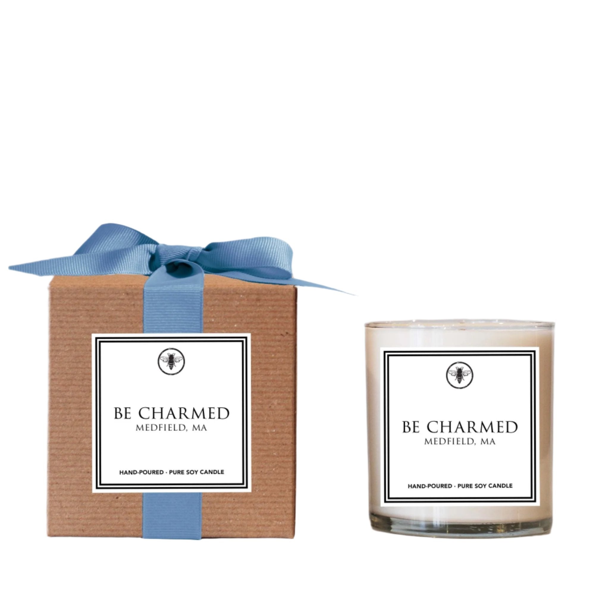 Ella B 11oz Candles – hand-poured soy candles with elegant fragrances, perfect for gifting and home décor. Available at Be Charmed.