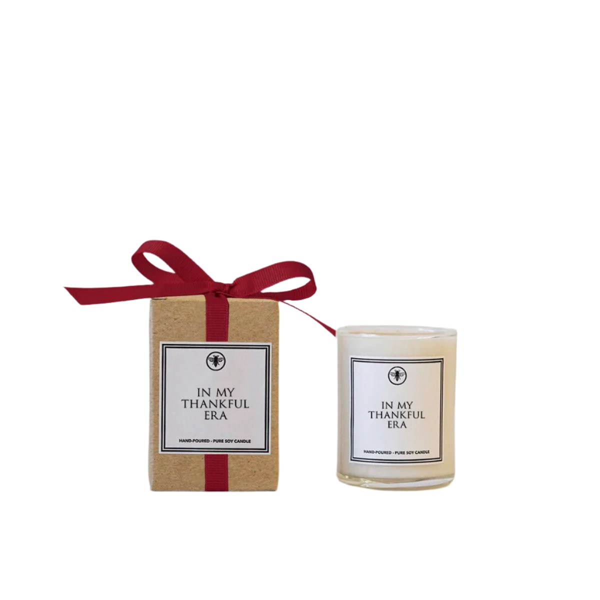 Ella B 3oz In My Thankful Era Candle – hand-poured soy candle with warm, cozy fragrance. Available at Be Charmed.